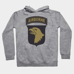 101st Airborne Division Patch (subdued) Hoodie